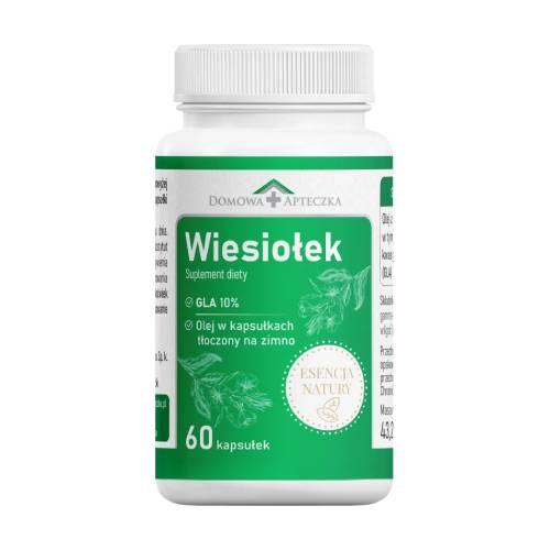 Miniaturka artykułu - Domowa Apteczka Wiesiołek Esencja Natury, 60 kaps.
