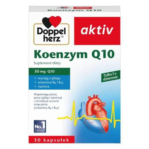 Miniaturka artykułu - DOPPELHERZ AKTIV Koenzym Q10 - 30 kapsułek