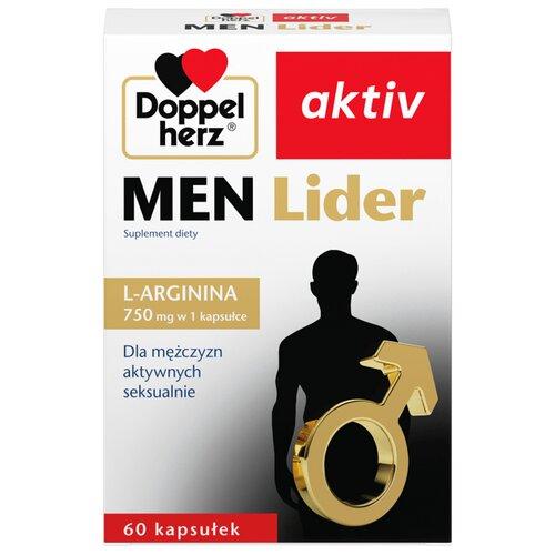 Miniaturka artykułu - Doppelherz aktiv Men Lider - 60 kapsułek