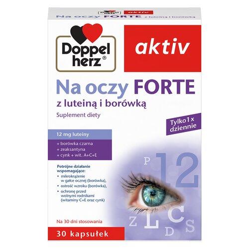 Miniaturka artykułu - DOPPELHERZ AKTIV Na oczy Forte - 30 kapsułek