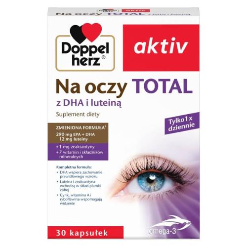 Zdjęcie produktu - DOPPELHERZ AKTIV Na oczy TOTAL - 30 kapsułek