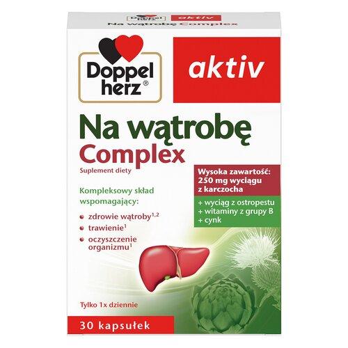 Miniaturka artykułu - DOPPELHERZ AKTIV Na wątrobę Complex - 30 kapsułek