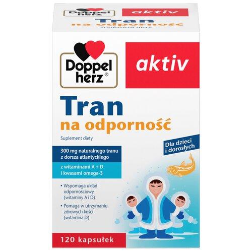 Miniaturka artykułu - DOPPELHERZ AKTIV TRAN Na odporność - 120 kapsułek