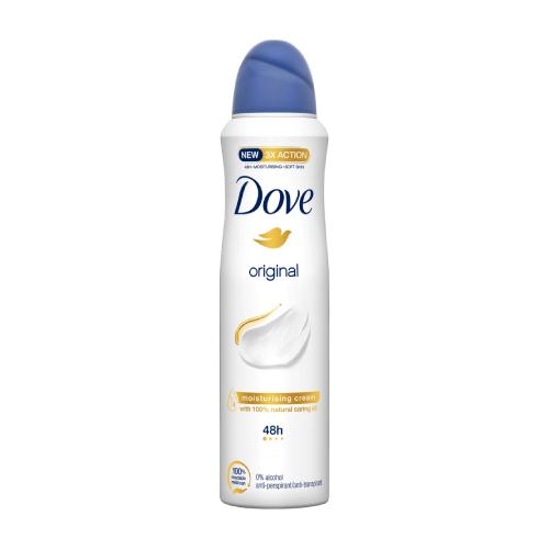 Miniaturka artykułu - DOVE Antyperspirant w sprayu dla kobiet Original, 150ml