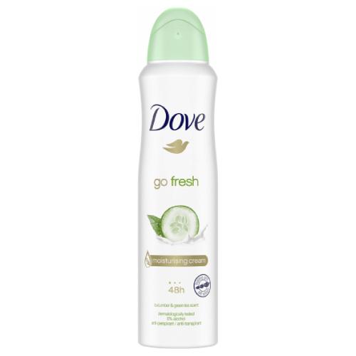 Miniaturka artykułu - DOVE Go Fresh Cucumber Antyperspirant w sprayu, 150ml