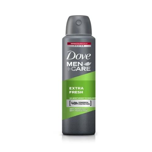 Miniaturka artykułu - Dove Men Extra Fresh antyperspirant męski spray, 250ml