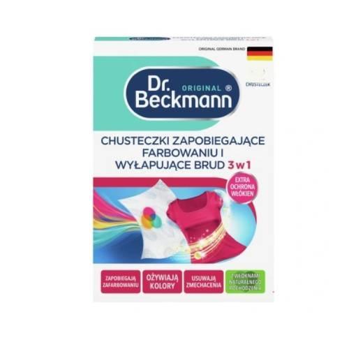 Miniaturka artykułu - Dr. Beckmann Chusteczki wyłapujące kolor i brud, 20 szt.