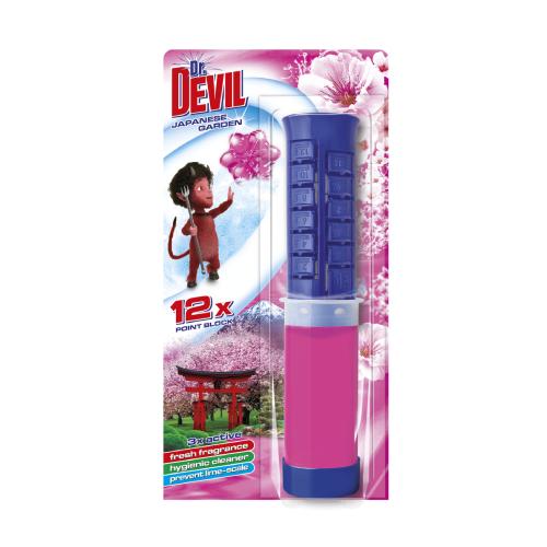 Miniaturka artykułu - Dr. DEVIL Punktowy żel do WC Japanese Garden, 75ml
