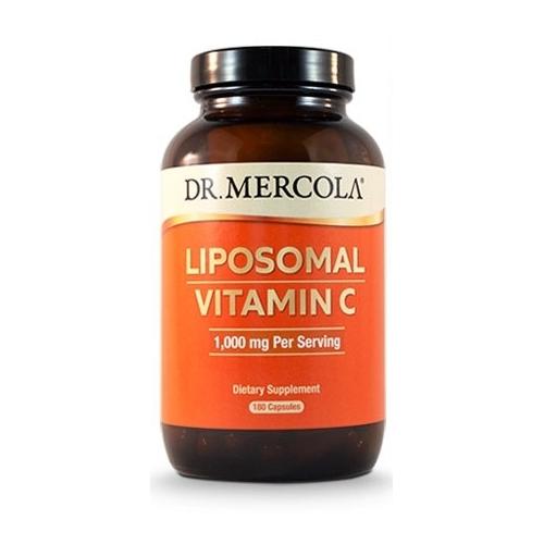 Miniaturka artykułu - Dr Mercola Liposomal Vitamin C Liposomalna Witamina C, 180 kapsułek
