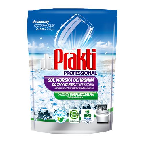 Miniaturka artykułu - dr. Prakti Morska s&oacute;l ochronna do zmywarek, 1,5 kg