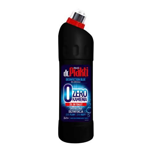 Miniaturka artykułu - dr. Prakti Żel do WC zero kamienia Desinfection Blue, 750 ml