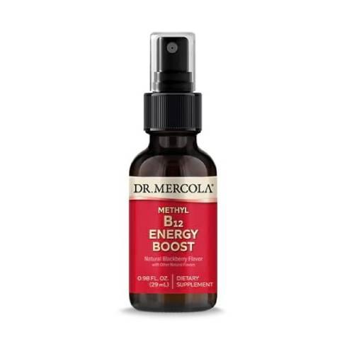 Miniaturka artykułu - DR.MERCOLA Witamina B12 spray, 25 ml