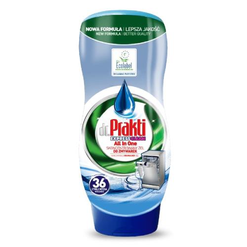 Miniaturka artykułu - DR.PRAKTI Żel do zmywarek, 720ml