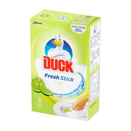 Miniaturka artykułu - Duck Fresh Stick Lime Żelowe paski do toalet, 27 g (3 x 9 g)