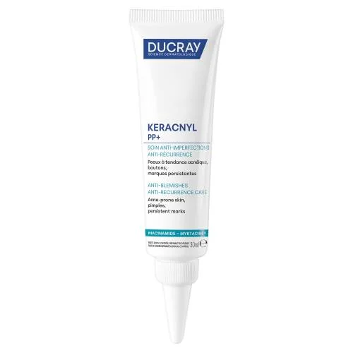 Miniaturka artykułu - DUCRAY KERACNYL PP+ Krem przeciw niedoskonałościom, sk&oacute;ra trądzikowa, 30 ml