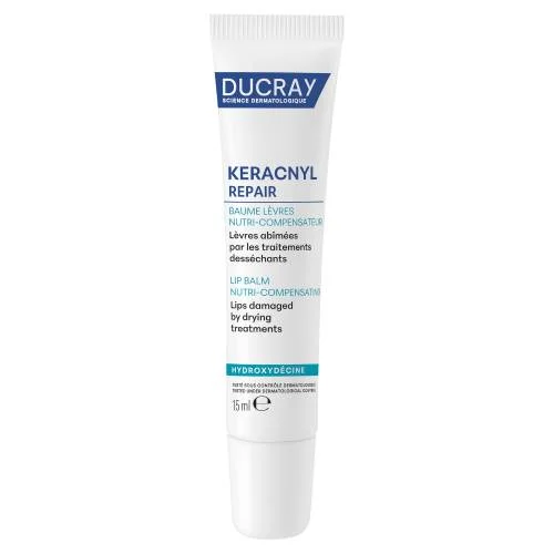 Miniaturka artykułu - DUCRAY Keracnyl Repair Balsam odbudowujący do ust, 15ml