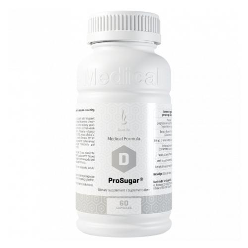 Miniaturka artykułu - DuoLife Medical Formula ProSugar, 60 kapsułek	