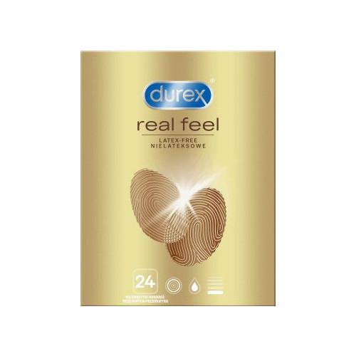 Miniaturka artykułu - DUREX Real Feel Prezerwatywy nielateksowe, 24szt.