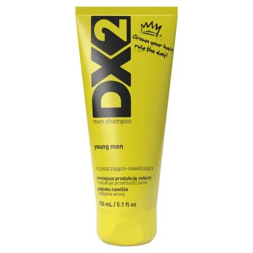 Miniaturka artykułu - DX2 Young Men Szampon oczyszczająco-nawilżający dla mężczyzn, 150 ml