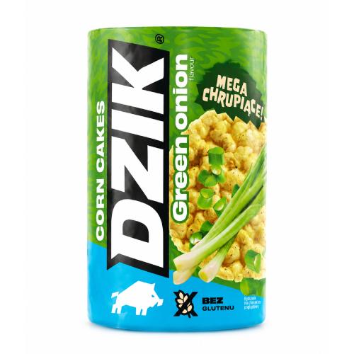 Miniaturka artykułu - Dzik Wafle kukurydziane zielona cebulka, 14 szt.