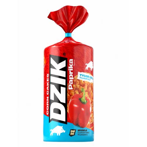 Miniaturka artykułu - Dzik Wafle kukurydziane papryka, 15 szt.
