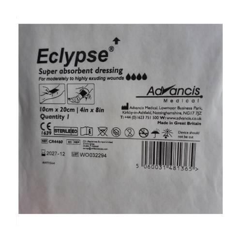 Miniaturka artykułu - ECLYPSE Opatrunek silnie absorpcyjny 10 x 20 cm, 1 sztuka