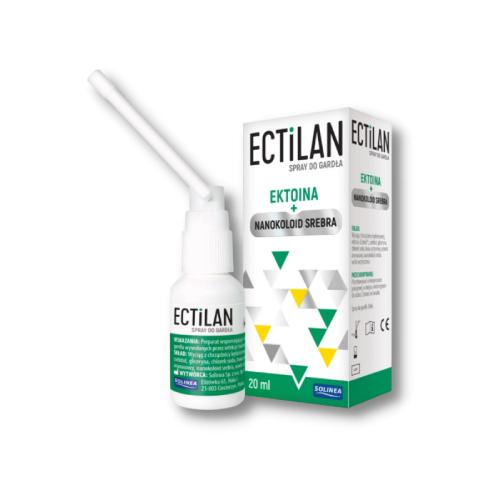 Zdjęcie produktu - ECTILAN spray do gardła, 20ml