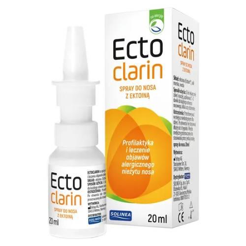 Miniaturka artykułu - Ectoclarin spray do nosa, 20ml