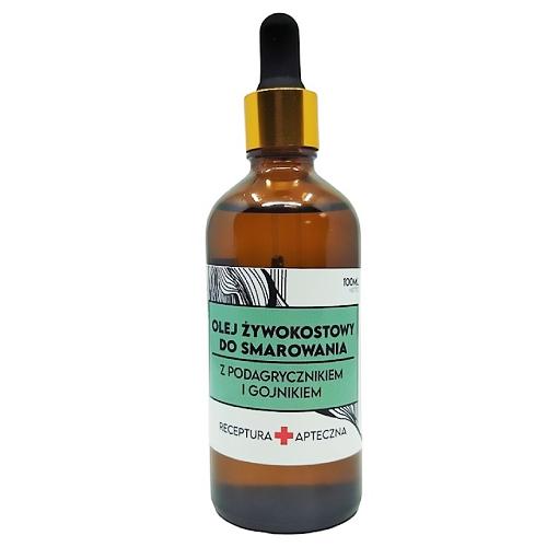 Miniaturka artykułu - EFEKTIMPEX Olej z żywokostu z gojnikiem i podagrycznikiem, 100ml