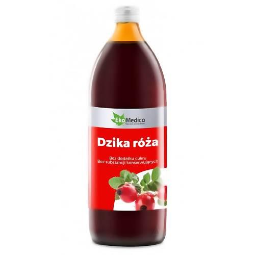 Miniaturka artykułu - Ekamedica Dzika R&oacute;ża suplement diety, 1L