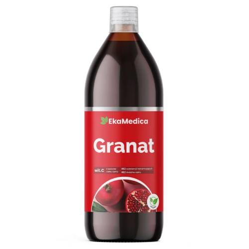 Miniaturka artykułu - EkaMedica Granat Sok, 1000 ml
