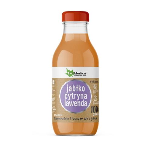 Zdjęcie produktu - EkaMedica Jabłko cytryna lawenda Sok, 300ml