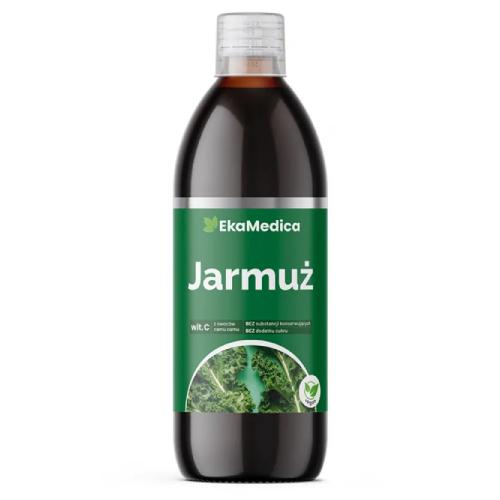 Miniaturka artykułu - Ekamedica  Jarmuż Sok, 500 ml