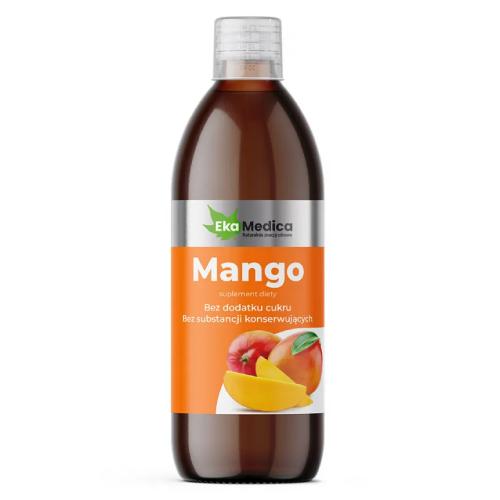 Miniaturka artykułu - EkaMedica Mango sok, 500ml