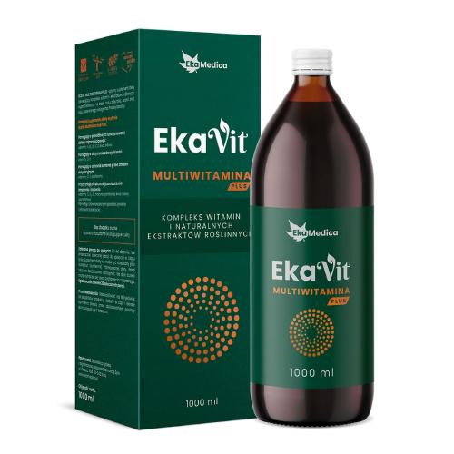Miniaturka artykułu - EkaMedica Mulitivitamina Plus, 1000ml
