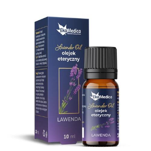 Miniaturka artykułu - EkaMedica Olejek eteryczny lawenda, 10ml