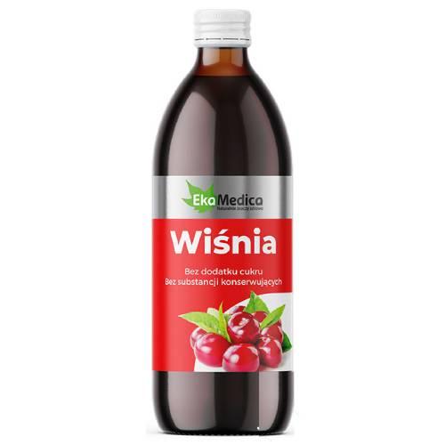 Miniaturka artykułu - EKAMEDICA Wiśnia Sok, 500 ml