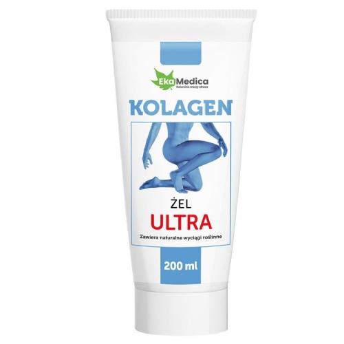 Miniaturka artykułu - EkaMedica Żel kolagen ultra, 200 ml