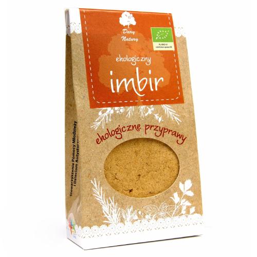 Miniaturka artykułu - EKO Imbir  - 60g DARY NATURY