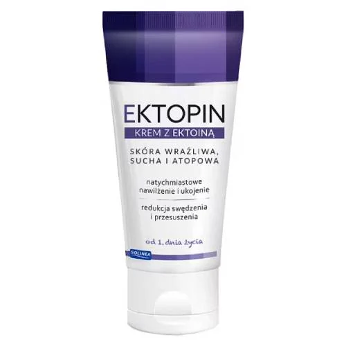 Miniaturka artykułu - Ektopin Krem z ektoiną do sk&oacute;ry wrażliwej, suchej i atopowej od 1. dnia życia, 50 ml