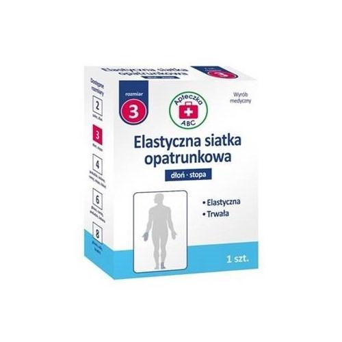 Miniaturka artykułu - Apteczka ABC Elastyczna siatka opatrunkowa (dłoń, stopa) rozmiar 3, 1szt.