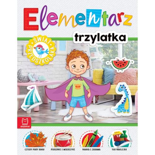Miniaturka artykułu - AKSJOMAT Elementarz 3-latka. Świat przedszkolaka