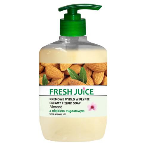 Miniaturka artykułu - FRESH JUICE Kremowe Mydło w płynie Migdał, 460ml