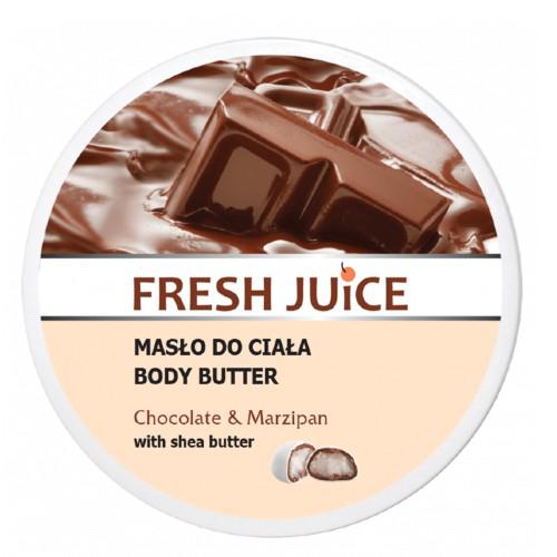 Miniaturka artykułu - ELFA PHARM FRESH JUICE Masło do ciała Czekolada i Marcepan, 225ml