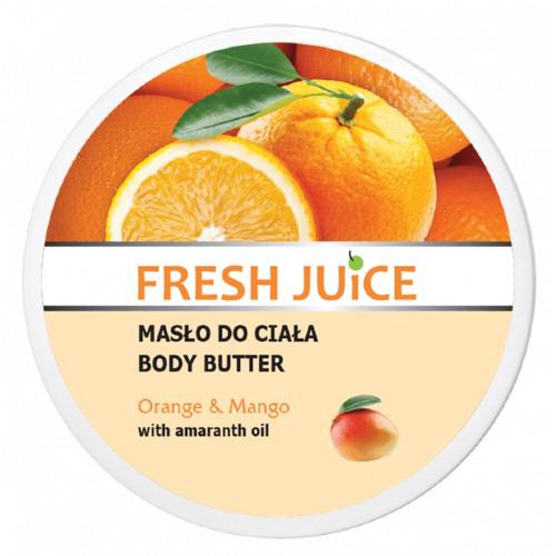 Miniaturka artykułu - FRESH JUICE Masło do ciała Pomarańcza i Mango, 225ml