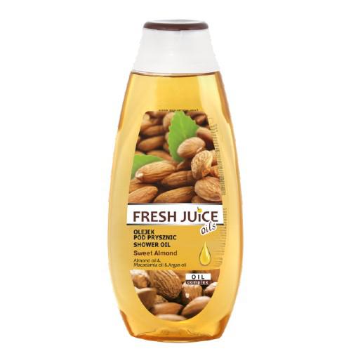 Miniaturka artykułu - FRESH JUICE Olejek pod prysznic Słodkie Migdały, 400ml