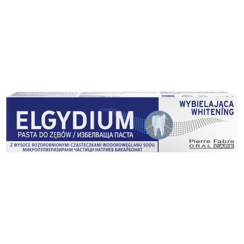 Miniaturka artykułu - ELGYDIUM Pasta do zęb&oacute;w wybielająca, 75 ml 