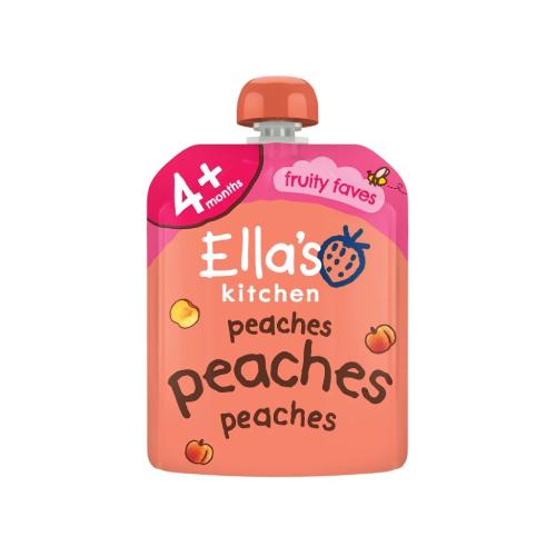Miniaturka artykułu - Ella's Kitchen BIO Przekąska brzoskwiniowa, 70g
