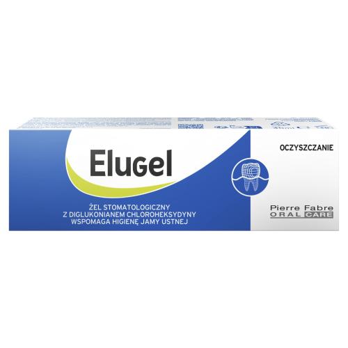 Miniaturka artykułu - Elugel Oczyszczanie Żel stomatologiczny smak miętowy, 40 ml