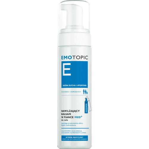 Miniaturka artykułu - EMOTOPIC Nawilżający Balsam do ciała w piance, 200ml